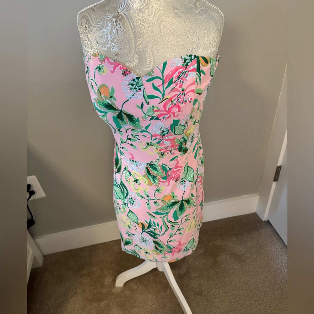 Lilly Pulitzer Kylo Strapless Skirted Romper Size: 6